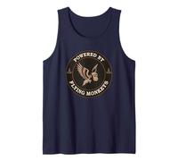 Funny Powered by Flying Monkeys Wizard Magical Witches Force Tank Top