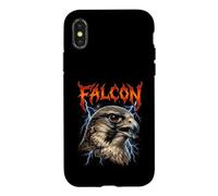 Funny Powerful Lightning Falcon Eagle Wild Bird Storm Energy Case for iPhone X/XS