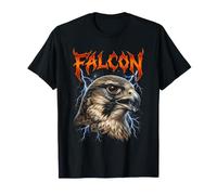 Funny Powerful Lightning Falcon Eagle Wild Bird Storm Energy T-Shirt