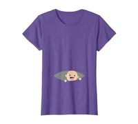 Funny Pregnant With Peeping Baby Reveals Pregnancy Funny T-Shirt