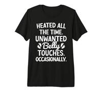 Funny Pregnany Mom Baby Bump Women Premium T-Shirt