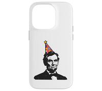Funny President Abe Abraham Lincoln's Birthday Case for iPhone 14 Pro