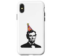 Funny President Abe Abraham Lincoln's Birthday Case for iPhone X/XS