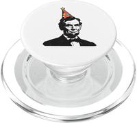 Funny President Abe Abraham Lincoln's Birthday PopSockets PopGrip for MagSafe