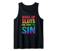 Funny Pride Adult Awakens Sluts It's Time Tank Top
