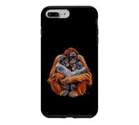 Funny Primate Love Saying Between Orangutan And Monkey Case for iPhone 7 Plus/8 Plus