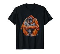 Funny Primate Love Saying Between Orangutan and Monkey T-Shirt