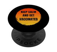 Funny Pro Vaccines Get Vaccinated Protected Health Humor PopSockets Adhesive PopGrip