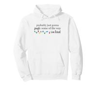 Funny Probably Just Gonna Jingle Some of The Way I'm Tired Pullover Hoodie