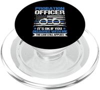 Funny Probation and Parole Officer PopSockets PopGrip for MagSafe