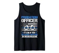 Funny Probation and Parole Officer Tank Top