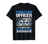 Funny Probation and Parole Officer Value Graphic T-Shirt