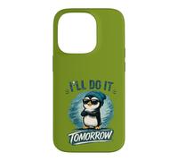 Funny Procrastination Quote, Cute Little Humor Design Case for iPhone 14 Pro