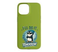Funny Procrastination Quote, Cute Little Humor Design Case for iPhone 15