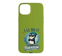 Funny Procrastination Quote, Cute Little Humor Design Case for iPhone 15 Plus