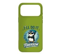 Funny Procrastination Quote, Cute Little Humor Design Case for iPhone 17 Pro Max