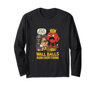 Funny Product for Hybrid Athletes who Hate Wall Balls Long Sleeve T-Shirt