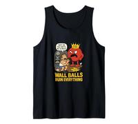 Funny Product for Hybrid Athletes who Hate Wall Balls Tank Top