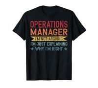 Funny Profession Quote Operations Manager T-Shirt