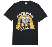 Funny Professional Beer Drinker | Craft Beer Drinking Comfort Colors Adult Heavyweight T-Shirt