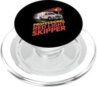 Funny Professional Red Light Skipper EMT Driver Paramedic PopSockets PopGrip for MagSafe
