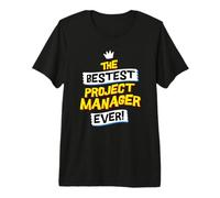 Funny Project Manager Job Occupation, Sarcastic Quote Premium T-Shirt