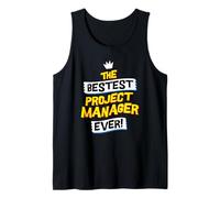Funny Project Manager Job Occupation, Sarcastic Quote Tank Top