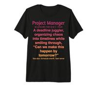 Funny Project Manager Premium T-Shirt