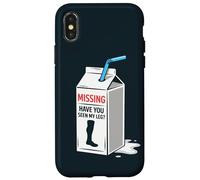 Funny Prosthetic User Leg Amputee Case for iPhone X/XS