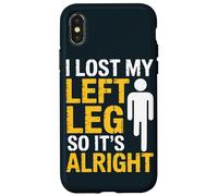 Funny Prosthetic User Leg Amputee Case for iPhone X/XS