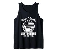 Funny Proud Member The Just Resting Saying Tank Top