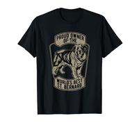 Funny Proud Owner Of The Worlds Best St. Bernard T-Shirt