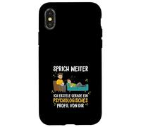 Funny Psychologist Therapy Humor Psychology Student Case for iPhone X/XS