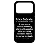 Funny Public Defender Case for iPhone 17 Pro