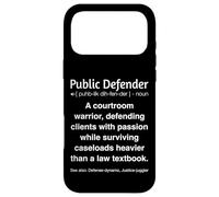 Funny Public Defender Case for iPhone 17 Pro Max
