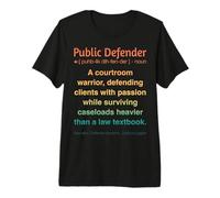 Funny Public Defender Premium T-Shirt