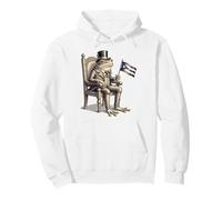 Funny Puerto Rico Flag Taino Boricua Hispanic Coqui Frog Pullover Hoodie