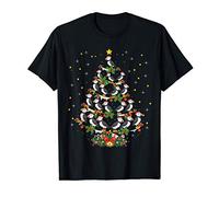 Funny Puffin Bird Xmas Gift Puffin Christmas Tree T-Shirt