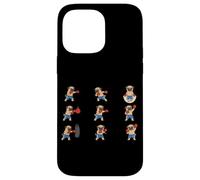 Funny Pug Boxer Dog Training Boxing Ring Case for iPhone 14 Pro Max