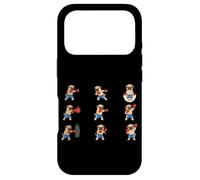 Funny Pug Boxer Dog Training Boxing Ring Case for iPhone 17 Pro