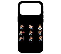 Funny Pug Boxer Dog Training Boxing Ring Case for iPhone 17 Pro Max