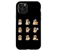 Funny Pug Doctor Nurse Medical Puppy Cartoon Case for iPhone 11 Pro