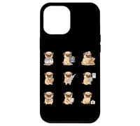 Funny Pug Doctor Nurse Medical Puppy Cartoon Case for iPhone 12 Pro Max