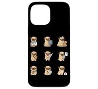 Funny Pug Doctor Nurse Medical Puppy Cartoon Case for iPhone 13 Pro Max