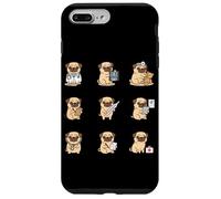 Funny Pug Doctor Nurse Medical Puppy Cartoon Case for iPhone 7 Plus/8 Plus