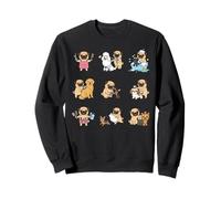 Funny Pug Dog Groomer Pet Grooming Lover Cute Sweatshirt
