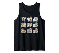Funny Pug Dog Groomer Pet Grooming Lover Cute Tank Top