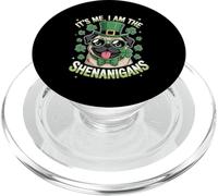 Funny Pug Irish Dog Shirt Its Me I Am The Shenanigans Mom PopSockets PopGrip for MagSafe