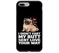 Funny Pug Lover Design My Butt Sent Love Your Way Case for iPhone 7 Plus/8 Plus