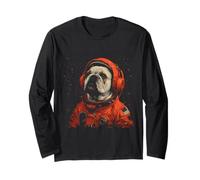 Funny Pug Lovers Dog Astronaut In The Space Long Sleeve T-Shirt